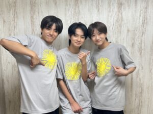 越山敬達 × EBiDAN NEXT 荘司亜⻁＆宮本琉成 トークショーレポート。